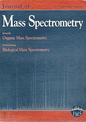 Immagine del venditore per Journal Of Mass Spectrometry: Volume 31, Number 3, March 1996 venduto da BYTOWN BOOKERY