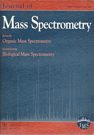 Immagine del venditore per Journal Of Mass Spectrometry: Volume 31, Number 5, May 1996 venduto da BYTOWN BOOKERY