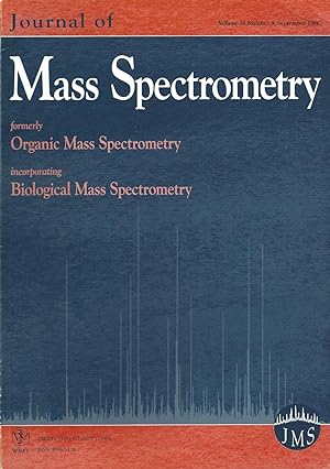Immagine del venditore per Journal Of Mass Spectrometry: Volume 31, Number 9, September 1996 venduto da BYTOWN BOOKERY