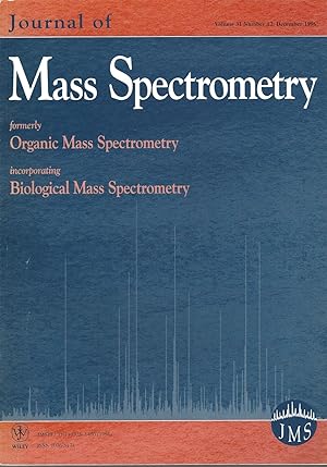 Immagine del venditore per Journal Of Mass Spectrometry: Volume 31, Number 12, December 1996 venduto da BYTOWN BOOKERY