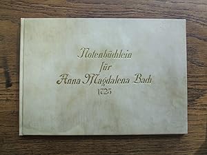 Notenbüchlein für Anna Magdalena Bach (1725). Neue Ausgabe von Hermann Keller