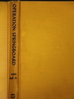 Imagen del vendedor de Operation Springboard: A True-to- Life Adventure of the Spage Age a la venta por Mad Hatter Bookstore