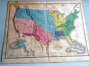 Map V. Showing the Territorial Growth of the United States 1783 to 1877.