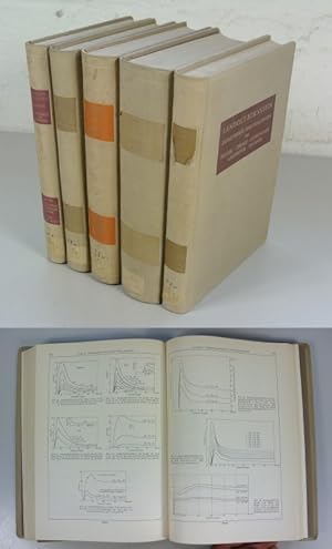 Seller image for LANDOLT-BRNSTEIN - Zahlenwerte und Funktionen aus Physik, Chemie, Astronomie, Geophysik und Technik, I. Band: ATOM- UND MOLEKULARPHYSIK, 1. - 5. Teil (vollstndig). for sale by Antiquariat Bookfarm