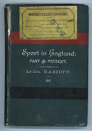 Image du vendeur pour Sport in England: Past and Present mis en vente par Andmeister Books