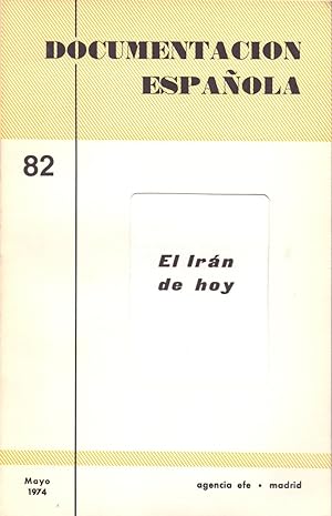 Seller image for EL IRAN DE HOY for sale by Libreria 7 Soles