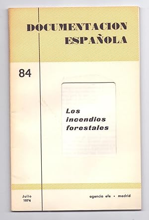 Seller image for LOS INCENDIOS FORESTALES for sale by Libreria 7 Soles
