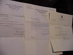 SIGNED LETTERS-- NEW YORK Political Group Lot (US Congressmen)