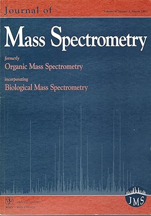 Immagine del venditore per Journal Of Mass Spectrometry: Volume 30, Number 3, March 1995 venduto da BYTOWN BOOKERY