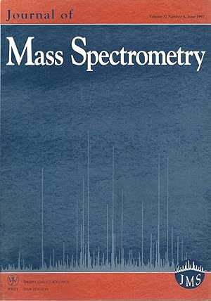 Immagine del venditore per Journal Of Mass Spectrometry: Volume 32, Number 6, June 1997 venduto da BYTOWN BOOKERY