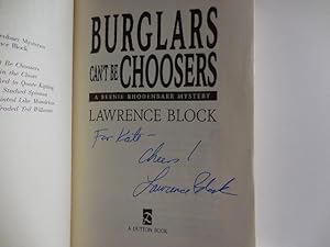 Burglars can't be Choosers: Block, Lawrence