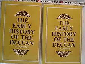 Seller image for The Early History of the Deccan : Parts I -VI ; VII -XI [ Volumes 1 & 2 ] for sale by Expatriate Bookshop of Denmark