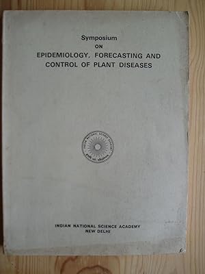 Bild des Verkufers fr Symposium on Epidemiology, Forecasting and Control of Plant Diseases held at Dept. of Botany,University of Lucknow .1971 zum Verkauf von Expatriate Bookshop of Denmark