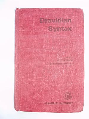 Seller image for Dravidian Syntax for sale by Expatriate Bookshop of Denmark