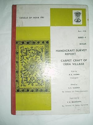 Seller image for Carpet Craft of Obra Village [Bihar, Handicraft Survey Report] for sale by Expatriate Bookshop of Denmark