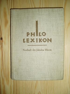 Philo-Lexikon : Handbuch des Judischen Wissens