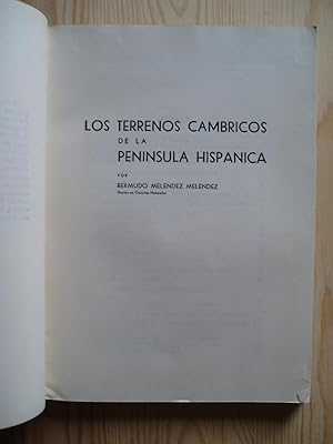 Los terrenos cambricos de la peninsula hispanica