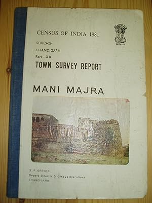 Seller image for Town Survey Report : Mani Majra for sale by Expatriate Bookshop of Denmark