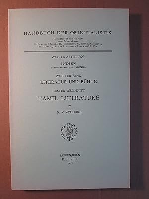 Imagen del vendedor de Tamil Literature [Handbuch der Orientalistik, 2. Bd : Literatur und Bhne, Erster Abschnitt] a la venta por Expatriate Bookshop of Denmark