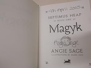 Septimus Heap Book One: Magyk - Signed