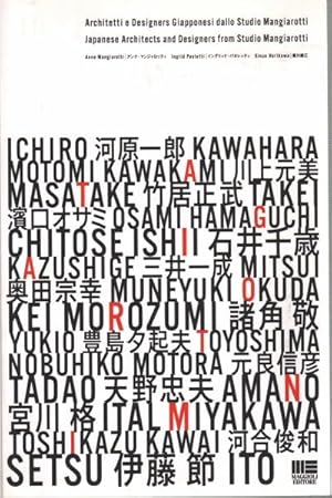 Immagine del venditore per Architetti e designer giapponesi dallo Studio Mangiarotti Japanese Architects and Designers from Studio Mangiarotti venduto da Di Mano in Mano Soc. Coop