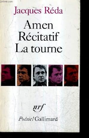 Image du vendeur pour AMEN RECITATIF LA TOUNE / COLLECTION POESIE . mis en vente par Le-Livre