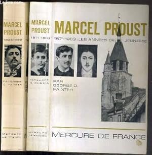 Bild des Verkufers fr MARCEL PROUST - 2 OUVRAGES - 1871-1903: LES ANNEES DE JEUNESSE + 1904-1922: LES ANNEES DE MATURITE. zum Verkauf von Le-Livre