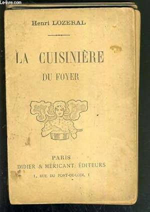 Seller image for LA CUISINIERE DU FOYER for sale by Le-Livre