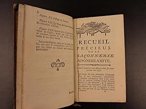 1787 Adonhiramite Freemasonry Masonic Rites Ritual Guillemain Franc Maconnerie: Louis Guillemain de...