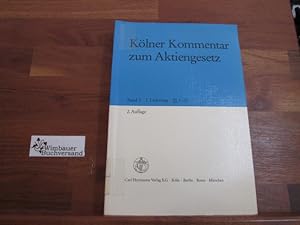 Seller image for Klner Kommentar zum Aktiengesetz. Band 1 1. Lieferung 1-22 for sale by Antiquariat im Kaiserviertel | Wimbauer Buchversand