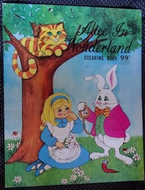 Alice In Wonderland Coloring Book.