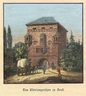 Osthofer Tor ('Das Nibelungenthor in Soest').