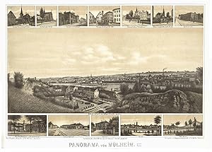 'Panorama von Mülheim an der Ruhr'.