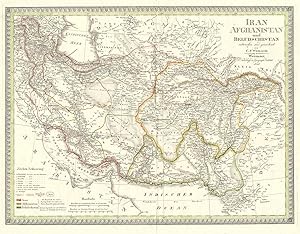 Bild des Verkufers fr Iran Afghanistan und Beludschistan entworfen und gezeichnet von C.F. Weiland. - Weimar, im Verlage des Geograph. Instituts 1828.':. zum Verkauf von Antiquariat Norbert Haas