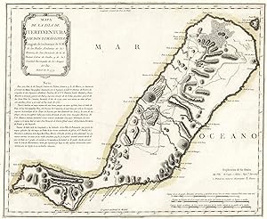 'Mapa De La Isla De Fuerteventura Por Don Tomás Lopez, Geografo de los Dominios de S.M. de las Re...