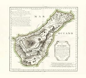'Mapa De La Isla De Tenerife: Por Don Tomás Lopez, Geografo de los Dominios de S.M., de las Reale...