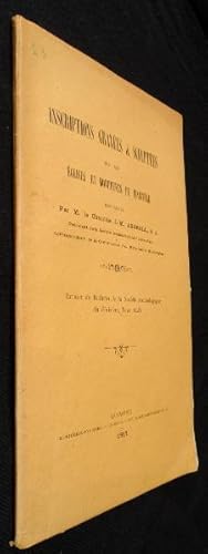 Bild des Verkufers fr Inscriptions graves et sculptes sur les glises et monuments du Finistre, extrait du Bulletin de la Socit archologique du Finistre, Tome XLIV zum Verkauf von Abraxas-libris