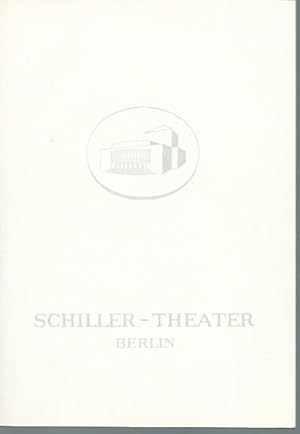 Seller image for Programmheft zu: Die Teufel. Deutsch von Erich Fried. Inszenierung: Hans Lietzau. Bhnenbild und Kostme: Hansheinrich Palitzsch. Musik: Kurt Heuser. Darsteller: Herbert Grnbaum, Klaus Miedel, Sibylle Gilles, Arthur Schrder, Andrea Dahmen, Wilhelm Borchert, Siegmar Schneider, Thomas Holtzmann, Horst Bollmann, Rudolf Fernau, Otto Reimer, Martin Hirthe, Gisela Mattishent, Kurt Buecheler, Wolfgang Khne, Claudia Brodzinska, Katharina Wesse, Franz Nicklisch, Edgar Ott, Karl Hellmer, Rudi Schmitt, Dieter Ranspach, Sven Holm, Theo Sedat. Spielzeit: 1961/62, Heft 117. for sale by Antiquariat Carl Wegner