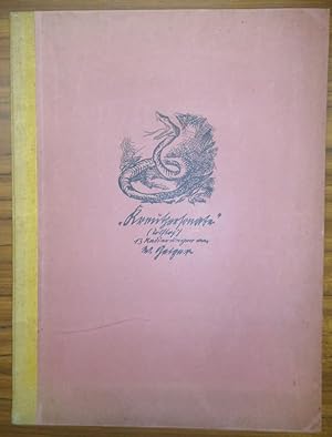 Zwölf Radierungen und ein radiertes Titelblatt zu Tolstojs Kreutzersonate.