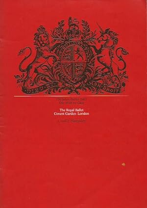 Programmheft zu: The Royal Ballet Covent Garden London, 1. und 2. November 1987 anläßlich der 750...