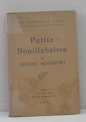 Imagen del vendedor de Petite bouillabaisse a la venta por crealivres