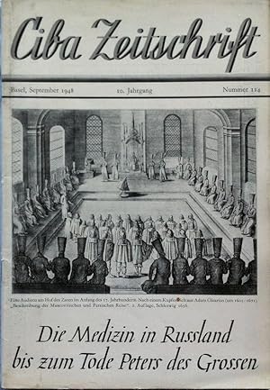 Die Medizin in Russland bis zum Tode Peters des Grossen.