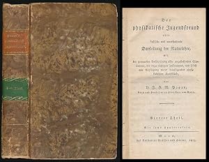 Image du vendeur pour Der physikalische Jugendfreund: oder faliche und unterhaltende Darstellung der Naturlehre, mit der genauesten Beschreibung aller anzustellenden Experimente, der dazu nthigen Instrumente, und selbst mit Beyfgung vieler belustigenden Kunststcke. Vierter, fnfter und sechster Teil (in 1 Band). mis en vente par Antiquariat Lenzen
