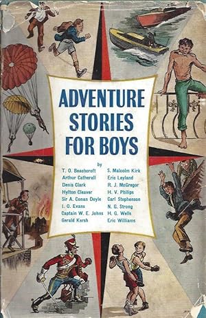 Seller image for Adventure Stories for Boys - Containing the Case of the Unknown Aircraft by W E Johns for sale by Peakirk Books, Heather Lawrence PBFA