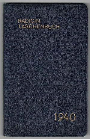 RADICIN TASCHENBUCH 1940 (Daily Personnal Calendar)