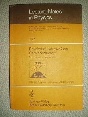 Physics of Narrow Gap Semiconductors : Proceedings of the 4th International Conference on Physics...