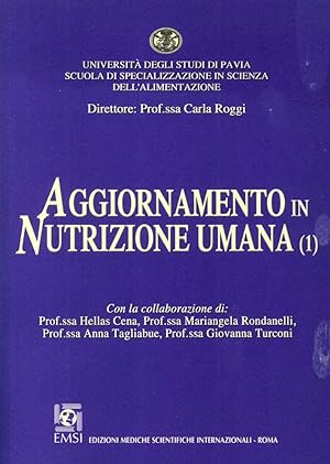 Immagine del venditore per Aggiornamento in nutrizione umana. Vol. 1 venduto da Libro Co. Italia Srl