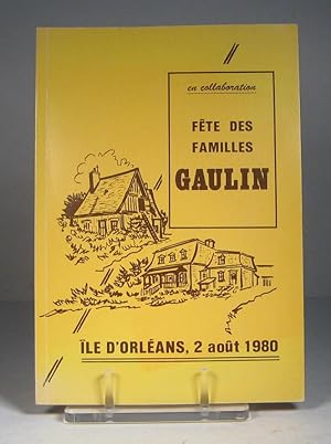 Fête des familles Gaulin. Île d'Orléans, 2 août 1980