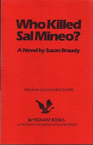 Bild des Verkufers fr WHO KILLED SAL MINEO? zum Verkauf von Monroe Stahr Books