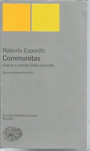 Communitas (Italian Edition)